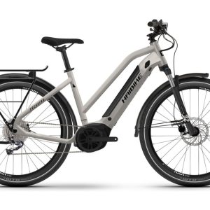 Haibike Trekking 3 Mid Shimano Alivio 9V 500Wh 27.5 » Gris Clair 2023